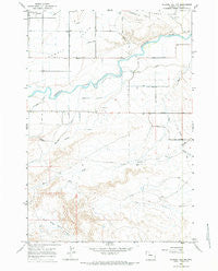Gilmore Hill NW Wyoming Historical topographic map, 1:24000 scale, 7.5 X 7.5 Minute, Year 1966