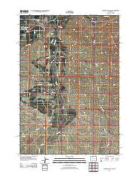 Gilmore Hill NE Wyoming Historical topographic map, 1:24000 scale, 7.5 X 7.5 Minute, Year 2012