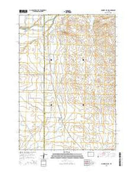Gilmore Hill NE Wyoming Current topographic map, 1:24000 scale, 7.5 X 7.5 Minute, Year 2015