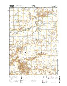 Gilmore Hill NW Wyoming Current topographic map, 1:24000 scale, 7.5 X 7.5 Minute, Year 2015