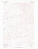 Glenrock NW Wyoming Historical topographic map, 1:24000 scale, 7.5 X 7.5 Minute, Year 1949