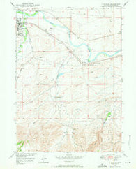 Glenrock Wyoming Historical topographic map, 1:24000 scale, 7.5 X 7.5 Minute, Year 1949