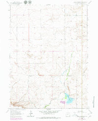 Glomill Reservoir Wyoming Historical topographic map, 1:24000 scale, 7.5 X 7.5 Minute, Year 1963