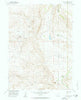 Goat Mountain Wyoming Historical topographic map, 1:24000 scale, 7.5 X 7.5 Minute, Year 1955