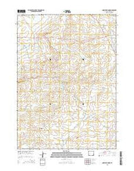 Gobblers Knob Wyoming Current topographic map, 1:24000 scale, 7.5 X 7.5 Minute, Year 2015
