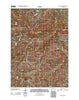 Gordon Creek Wyoming Historical topographic map, 1:24000 scale, 7.5 X 7.5 Minute, Year 2012