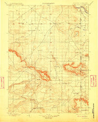 Goshen Hole Wyoming Historical topographic map, 1:125000 scale, 30 X 30 Minute, Year 1899