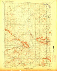Goshen Hole Wyoming Historical topographic map, 1:125000 scale, 30 X 30 Minute, Year 1899