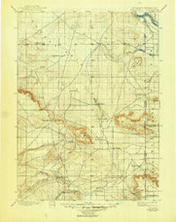 Goshen Hole Wyoming Historical topographic map, 1:125000 scale, 30 X 30 Minute, Year 1899