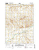 Gould Butte Wyoming Current topographic map, 1:24000 scale, 7.5 X 7.5 Minute, Year 2015