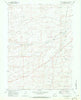 Graham Reservoir Wyoming Historical topographic map, 1:24000 scale, 7.5 X 7.5 Minute, Year 1969
