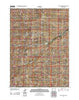 Graham Reservoir Wyoming Historical topographic map, 1:24000 scale, 7.5 X 7.5 Minute, Year 2012