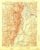 Grand Teton Wyoming Historical topographic map, 1:125000 scale, 30 X 30 Minute, Year 1901