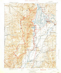 Grand Teton Wyoming Historical topographic map, 1:125000 scale, 30 X 30 Minute, Year 1901