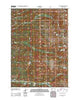 Granite Basin Wyoming Historical topographic map, 1:24000 scale, 7.5 X 7.5 Minute, Year 2012