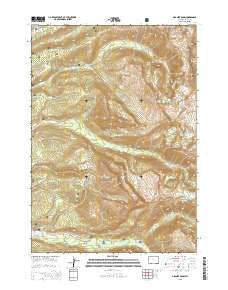 Granite Basin Wyoming Current topographic map, 1:24000 scale, 7.5 X 7.5 Minute, Year 2015