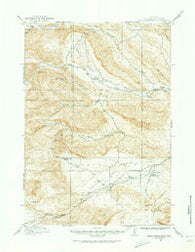 Grass Creek Basin Wyoming Historical topographic map, 1:62500 scale, 15 X 15 Minute, Year 1913