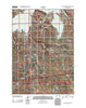 Grasshopper Butte Wyoming Historical topographic map, 1:24000 scale, 7.5 X 7.5 Minute, Year 2012