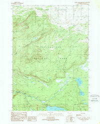 Grassy Lake Reservoir Wyoming Historical topographic map, 1:24000 scale, 7.5 X 7.5 Minute, Year 1989