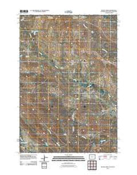 Gravel Draw Wyoming Historical topographic map, 1:24000 scale, 7.5 X 7.5 Minute, Year 2011