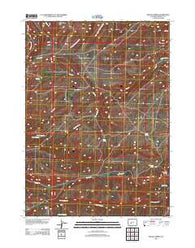 Gravel Spring Wyoming Historical topographic map, 1:24000 scale, 7.5 X 7.5 Minute, Year 2012