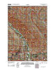 Greybull North Wyoming Historical topographic map, 1:24000 scale, 7.5 X 7.5 Minute, Year 2012