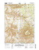 Grieve Reservoir Wyoming Current topographic map, 1:24000 scale, 7.5 X 7.5 Minute, Year 2015