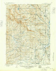 Gros Ventre Wyoming Historical topographic map, 1:125000 scale, 30 X 30 Minute, Year 1910