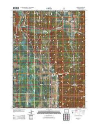 Grover Wyoming Historical topographic map, 1:24000 scale, 7.5 X 7.5 Minute, Year 2012