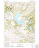 Guernsey Reservoir Wyoming Historical topographic map, 1:24000 scale, 7.5 X 7.5 Minute, Year 1950