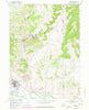 Guernsey Wyoming Historical topographic map, 1:24000 scale, 7.5 X 7.5 Minute, Year 1950