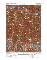 Guffy Peak Wyoming Historical topographic map, 1:24000 scale, 7.5 X 7.5 Minute, Year 2012