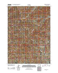 Gumbo Hill Wyoming Historical topographic map, 1:24000 scale, 7.5 X 7.5 Minute, Year 2012