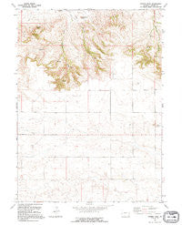 Gurney Peak Wyoming Historical topographic map, 1:24000 scale, 7.5 X 7.5 Minute, Year 1991