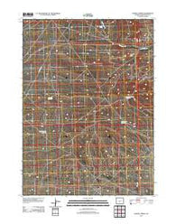 Hadsell Spring Wyoming Historical topographic map, 1:24000 scale, 7.5 X 7.5 Minute, Year 2012