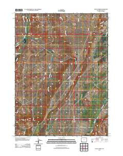 Hague Creek Wyoming Historical topographic map, 1:24000 scale, 7.5 X 7.5 Minute, Year 2012
