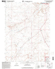 Halfway Hollow West Wyoming Historical topographic map, 1:24000 scale, 7.5 X 7.5 Minute, Year 1996