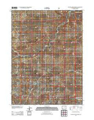 Halfway Hollow West Wyoming Historical topographic map, 1:24000 scale, 7.5 X 7.5 Minute, Year 2012