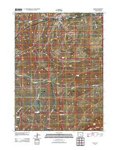 Hanna Wyoming Historical topographic map, 1:24000 scale, 7.5 X 7.5 Minute, Year 2012