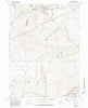 Hanna Wyoming Historical topographic map, 1:24000 scale, 7.5 X 7.5 Minute, Year 1971