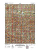 Hansen Lake Wyoming Historical topographic map, 1:24000 scale, 7.5 X 7.5 Minute, Year 2012