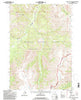 Hardluck Mountain Wyoming Historical topographic map, 1:24000 scale, 7.5 X 7.5 Minute, Year 1991
