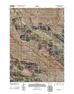 Harris Bridge Wyoming Historical topographic map, 1:24000 scale, 7.5 X 7.5 Minute, Year 2012