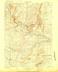 Hartville Wyoming Historical topographic map, 1:125000 scale, 30 X 30 Minute, Year 1901