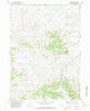 Hat Rock Wyoming Historical topographic map, 1:24000 scale, 7.5 X 7.5 Minute, Year 1981