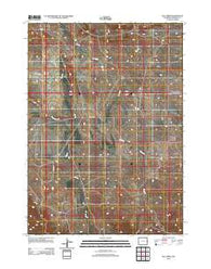 Hat Creek Wyoming Historical topographic map, 1:24000 scale, 7.5 X 7.5 Minute, Year 2012