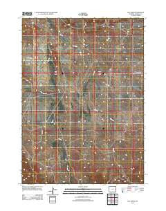 Hat Creek Wyoming Historical topographic map, 1:24000 scale, 7.5 X 7.5 Minute, Year 2012