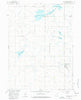 Hawk Springs Wyoming Historical topographic map, 1:24000 scale, 7.5 X 7.5 Minute, Year 1960