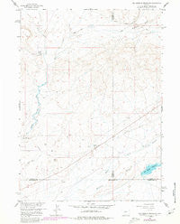 Hay Meadow Reservoir Wyoming Historical topographic map, 1:24000 scale, 7.5 X 7.5 Minute, Year 1958