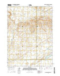 Hay Meadow Reservoir Wyoming Current topographic map, 1:24000 scale, 7.5 X 7.5 Minute, Year 2015
